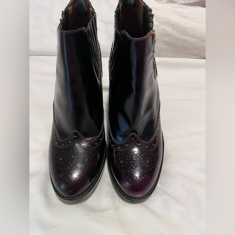 Burberry Wedge Bootie. Size 39. In like new condition.